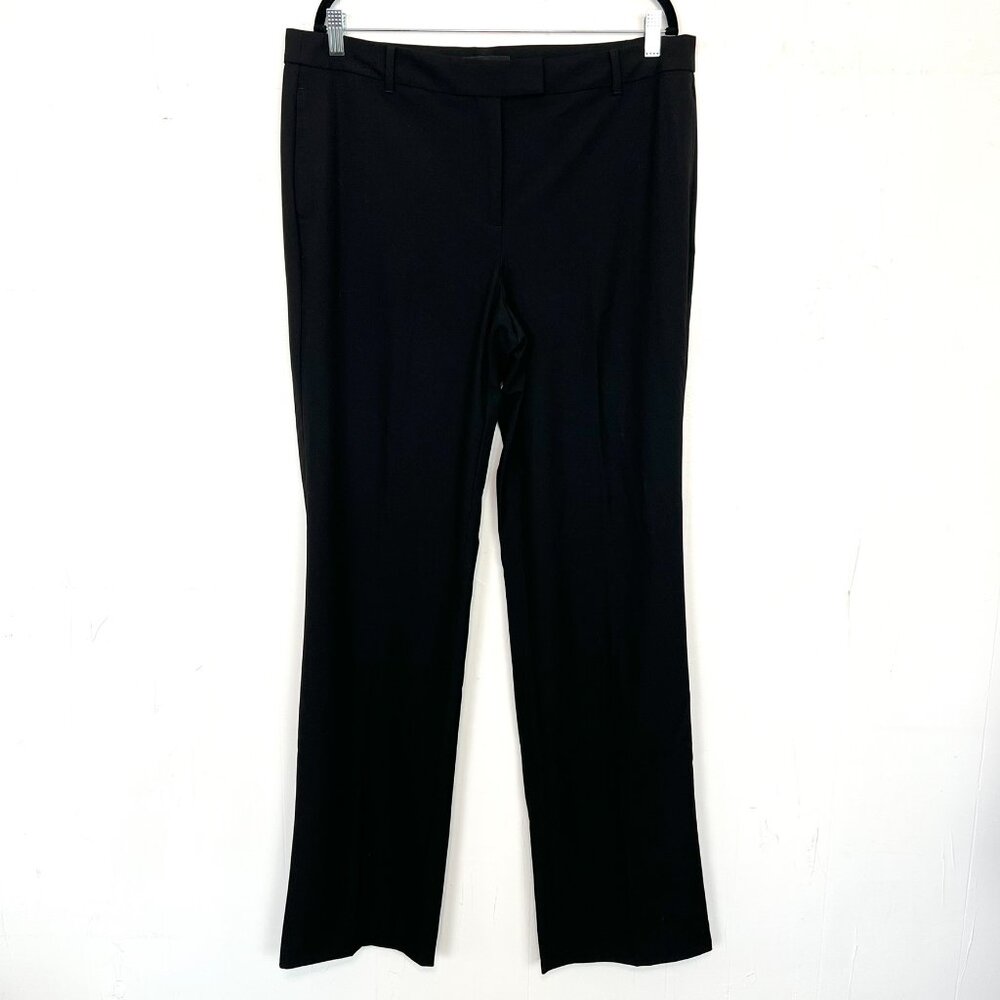 Talbots Black‎ Dress Pants Trousers Size 14 Long Large